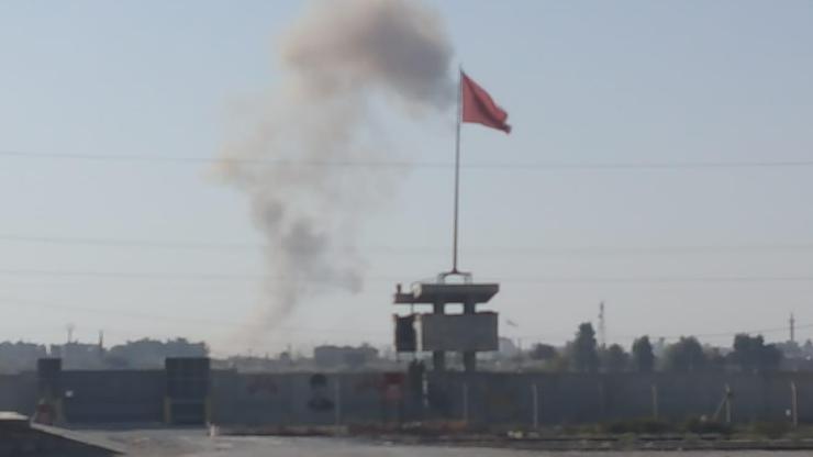 Tel Abyadda bomba yüklü araç patlatıldı