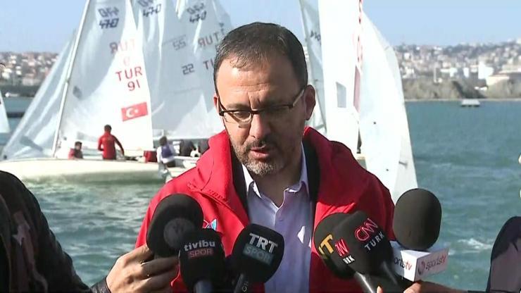 Gençlik ve Spor Bakanı Mehmet Kasapoğlu, Tokyo 2020’yi işaret etti