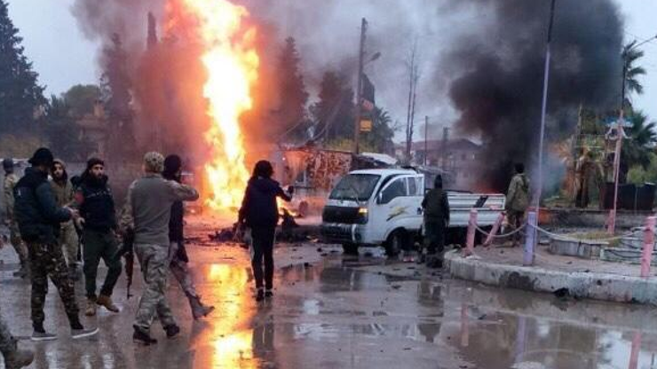 MSB: Rasulaynda terör saldırısında 2 sivil öldü, 10 sivil yaralandı