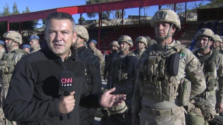 Komandolar operasyon öncesi CNN TÜRKe konuştu