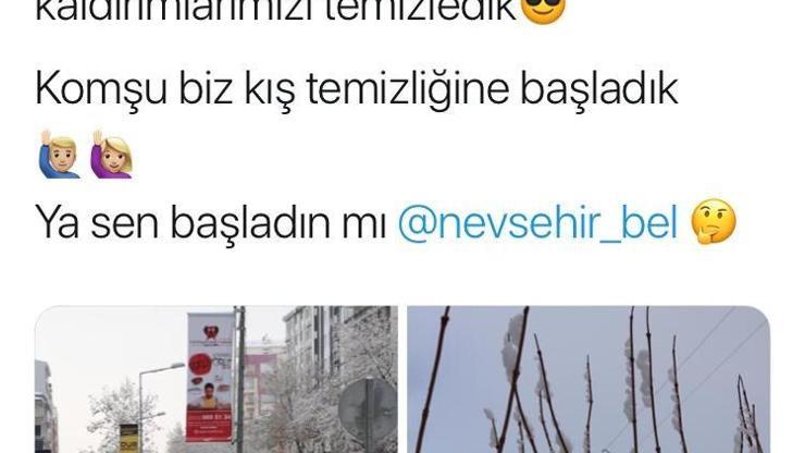 Belediyelerin Twitterda kar diyaloğu gülümsetti