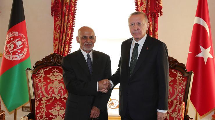 Cumhurbaşkanı Erdoğan, Eşref Gani ile görüştü