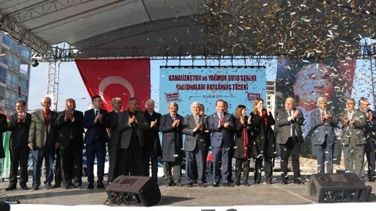 Edirne’de altyapıya ilk kazma vuruldu