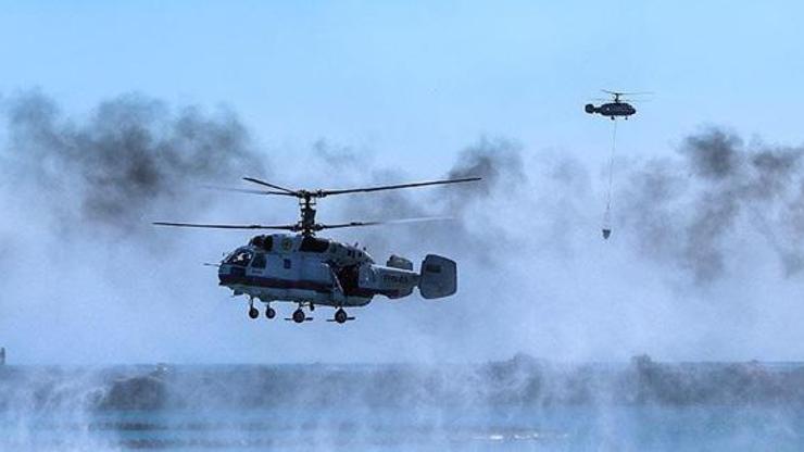 Rusyada askeri helikopter düştü: 2 ölü