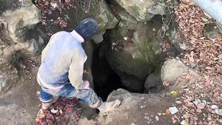 17 metre kazmışlar Suçüstü yakalandılar