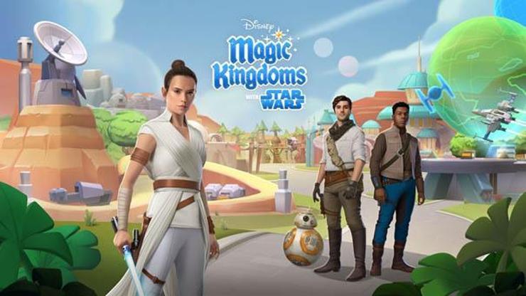 Star Wars: Skywalkerın Yükselişi Disney Magic Kingdomsta Kutlanıyor