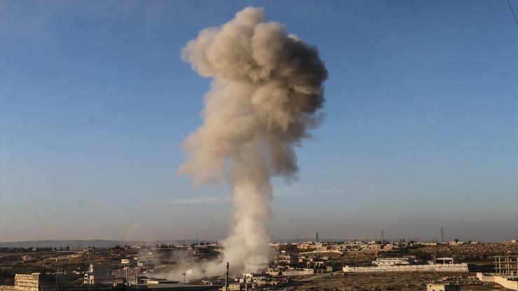İdlibe hava saldırısı