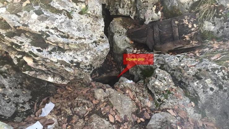 PKKlı teröristlerce kullanılan 3 kış sığınağı ve 19 mağara imha edildi