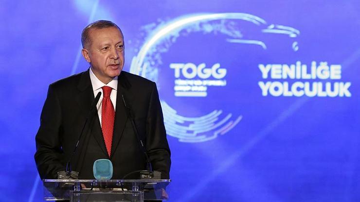 Yerli otomobil tanıtımında  Erdoğandan Oylum Taluya uyarı