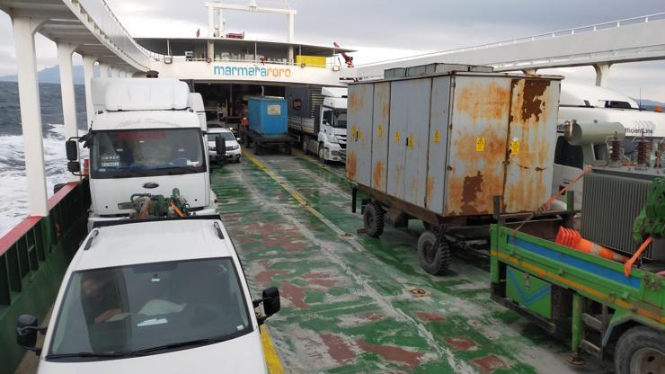 Marmara Adasına ek jeneratör ve trafo gönderildi