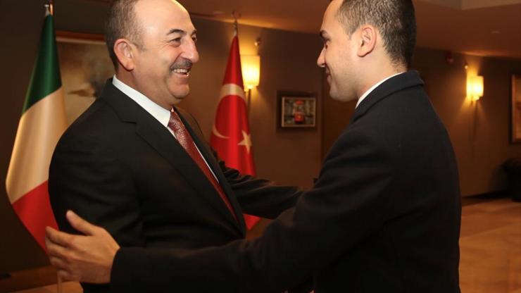 Çavuşoğlu, İtalyan mevkidaşı ile görüştü