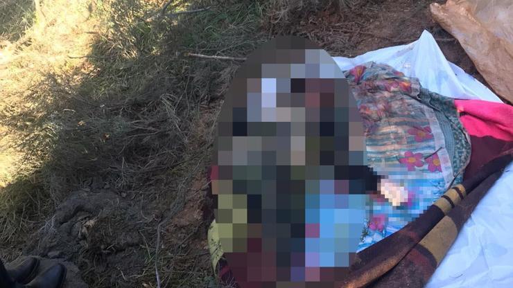Ormanda vahşet; battaniyeye sarılı kadın cesedi bulundu