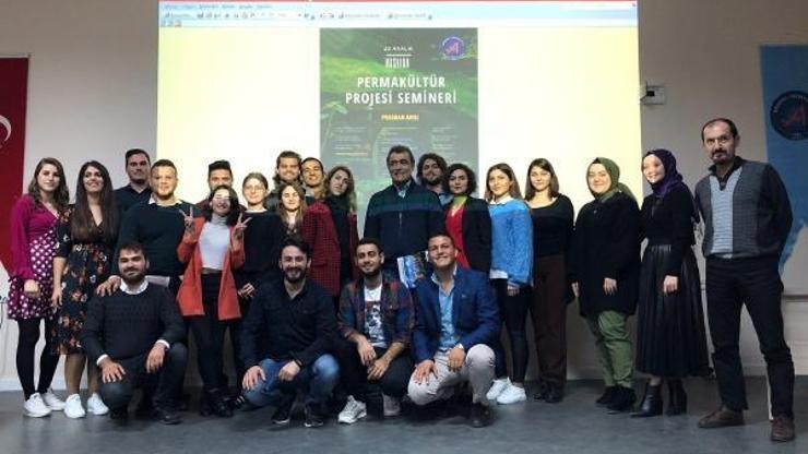 Fakültede 'Permakültür' semineri Fakültede 'Permakültür' semineri