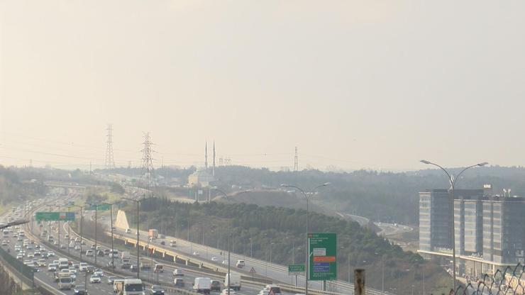 İstanbulda hava kirliliği üst seviyelerde ölçüldü