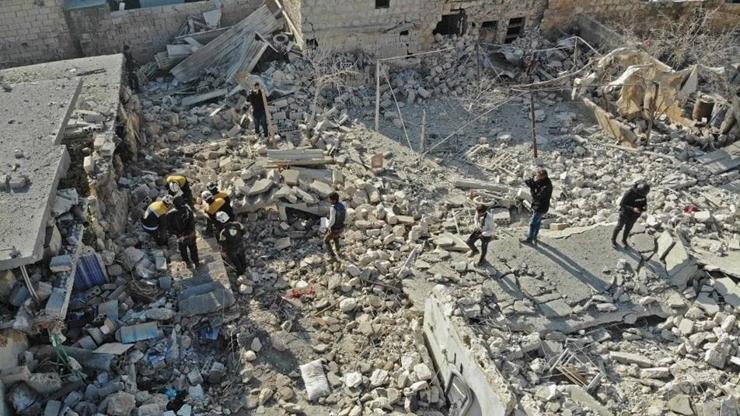 Son dakika... Esed rejiminin İdlibe saldırılarında 2,5 ayda 100ü çocuk, 313 sivil hayatını kaybetti