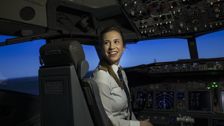 Kadın pilot sayısında  tarihi rekor kırıldı