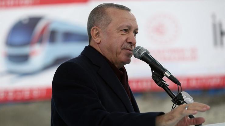 Cumhurbaşkanı Erdoğan Gayrettepe-İstanbul Havalimanı Metro Projesi İlk Ray Kaynağı Töreninde konuştu