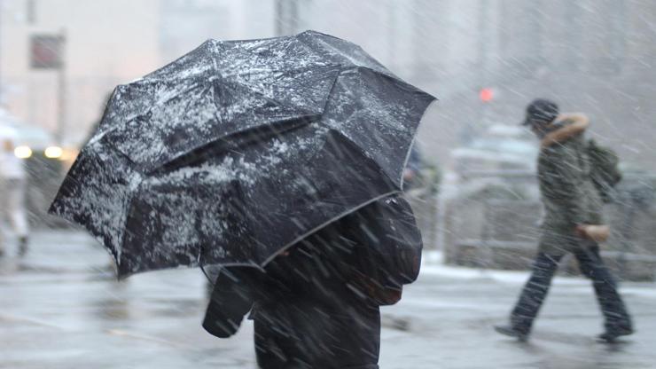 İstanbulda perşembe günü karla karışık yağmur bekleniyor