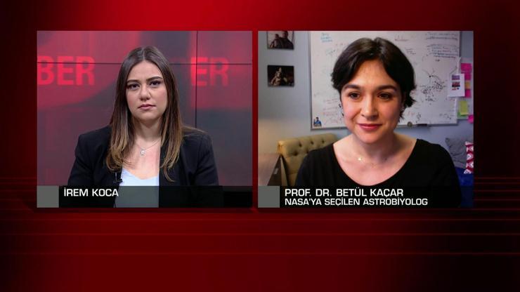 NASAya seçilen Türk bilim insanı Betül Kaçar CNN TÜRKte