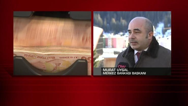 Merkez Bankası Başkanı Uysal CNN Türk canlı yayınında