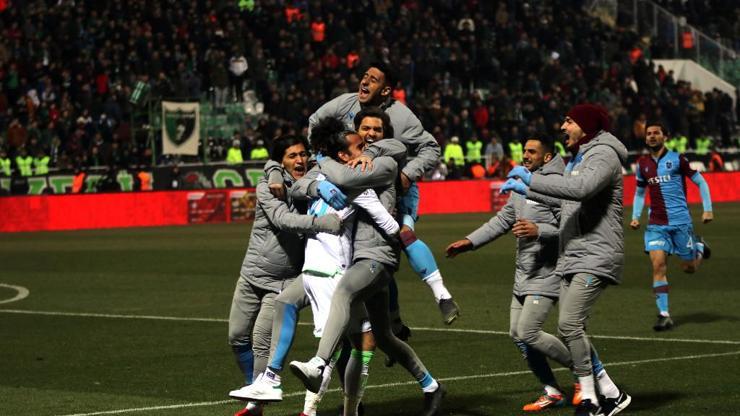 Trabzonspor penaltılarda maçı kazandı