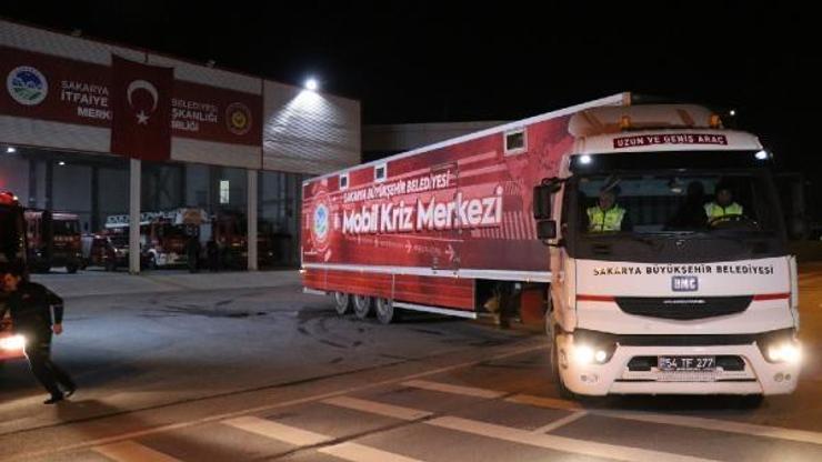 Sakarya'dan, Elazığ'a AKOM TIR'ı gönderildi