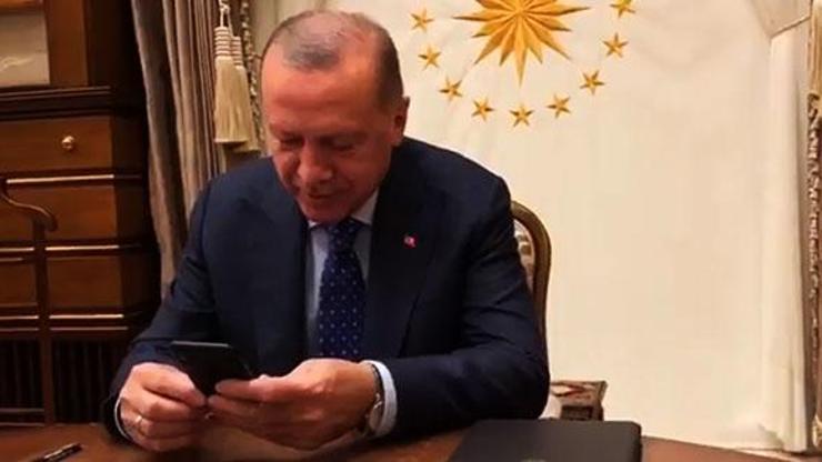 Cumhurbaşkanı Erdoğan, Azize Çelik ile görüştü