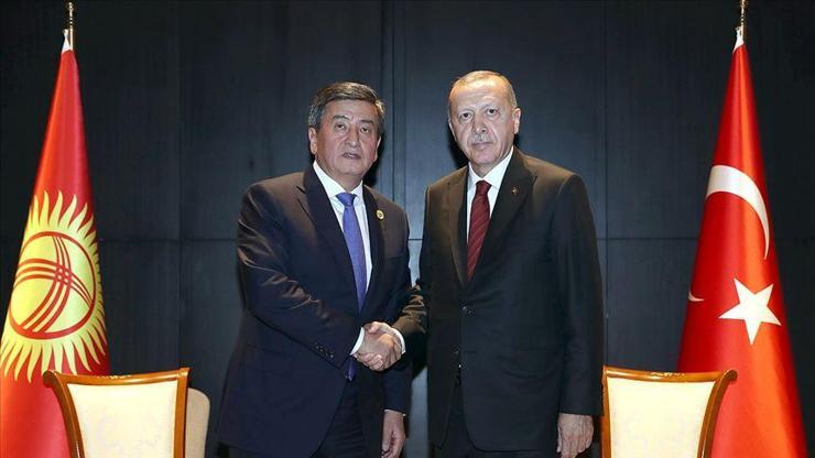 Cumhurbaşkanı Erdoğan, Ceenbekov ile telefonda görüştü