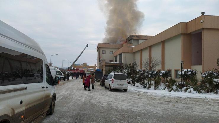 İdil Devlet Hastanesinde yangın