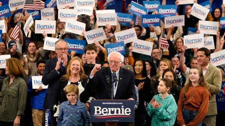 ABDde New Hampshiredaki ön seçimleri Sanders kazandı
