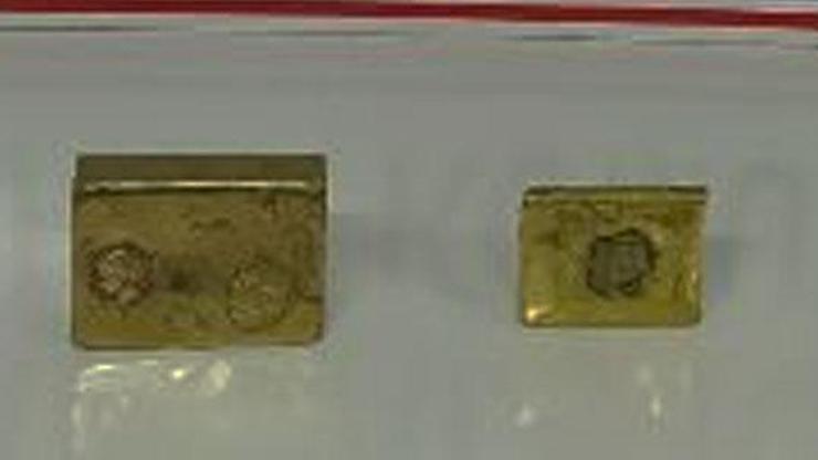 Hitit ve Urartu dönemine ait 4 kilo kültçe altın ele geçirildi