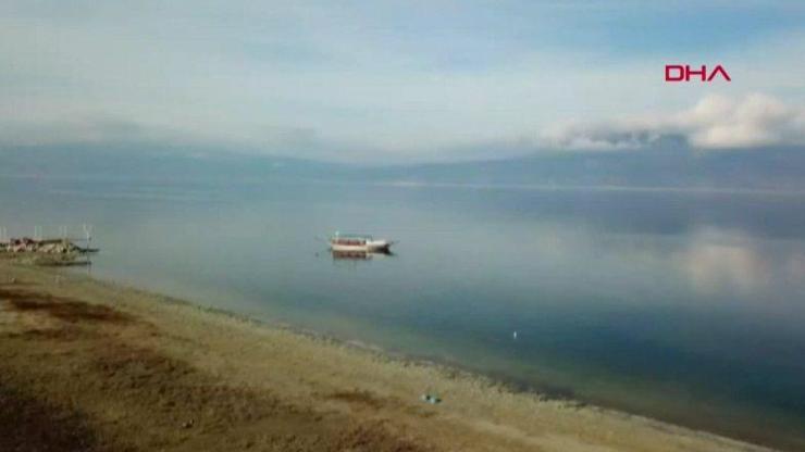Burdur Gölü kuraklıkla savaşıyor
