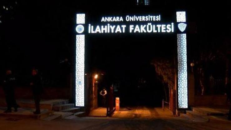 Ankara Üniversitesi İlahiyat Fakültesinde yangın