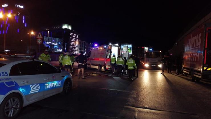 Beşiktaşta kaza Elektrikli scootera araba çarptı