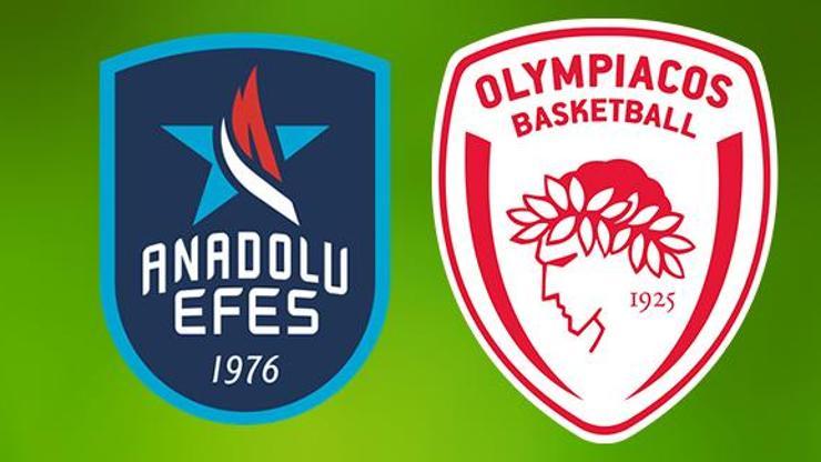 Anadolu Efes Olympiacos basketbol maçı hangi kanalda, saat kaçta