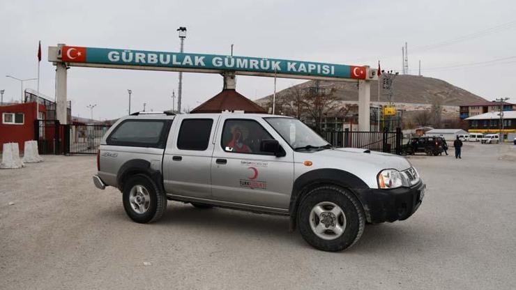 Türk Kızılay’dan sınırdaki hastaneye koronavirüs desteği