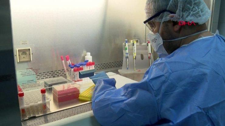 Günlük bin 500 koronavirüs testi sonuçlandırılıyor