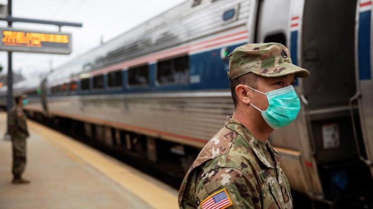 ABD ordusunda koronavirüs alarmı: 3 kişi hayatını kaybetti