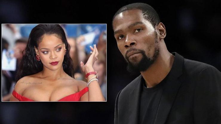 Rihanna, koronavirüse yakalanan Kevin Durant ile dalga geçti