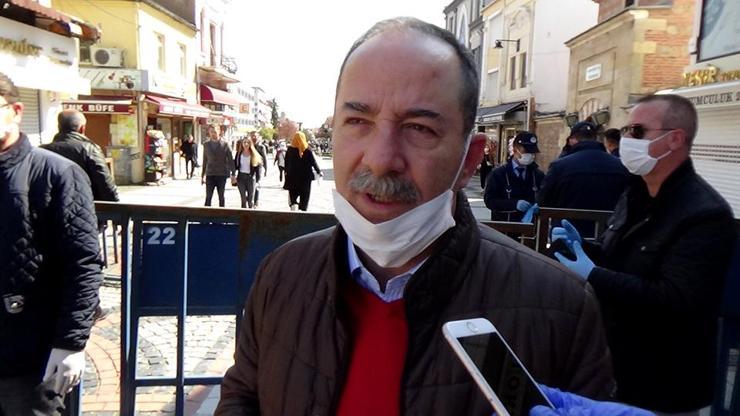 Edirne Belediye Başkanı sokakta isyan etti