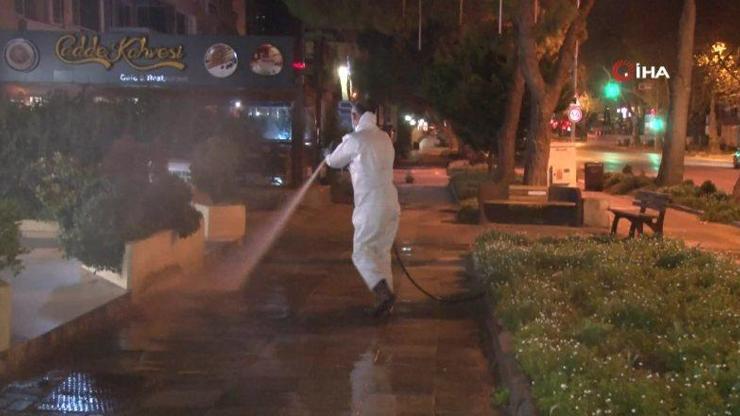 Bağdat Caddesinde virüs temizliği