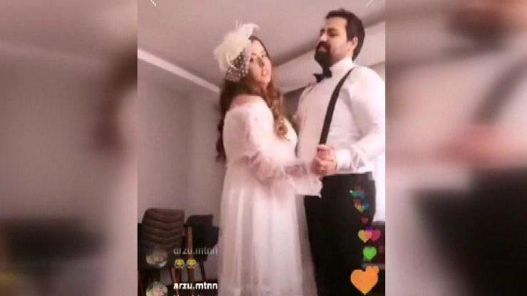 Düğünü sosyal medyada yaptılar