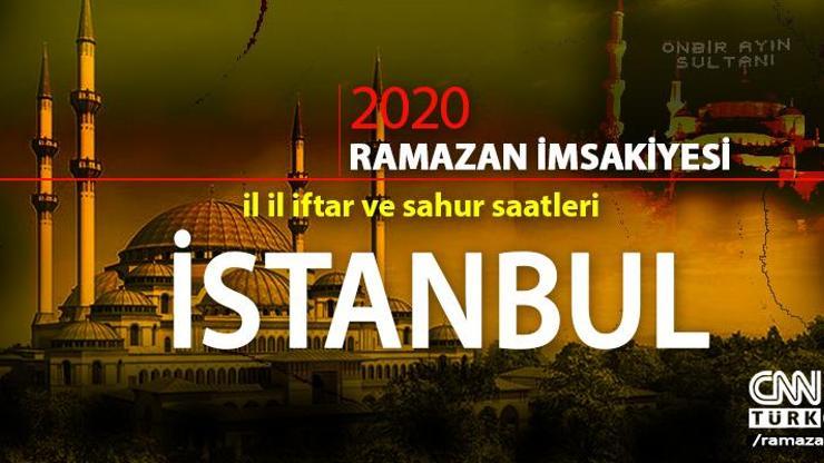 2020 İstanbul imsakiyesi: İstanbul sahur vakti saat kaçta, iftar saati ne zaman
