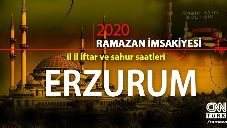 2020 Erzurum imsakiyesi: Erzurum sahur vakti saat kaçta, iftar saati ne zaman