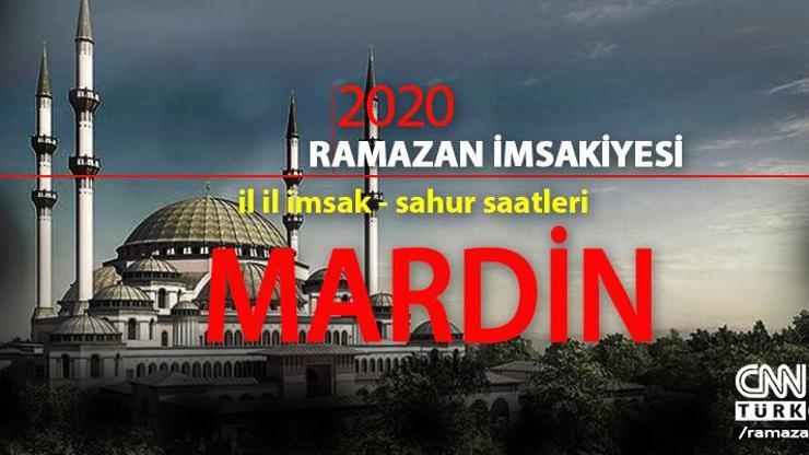 Mardin imsakiye: 2020 Ramazan - 24 Nisan Mardin imsak saati