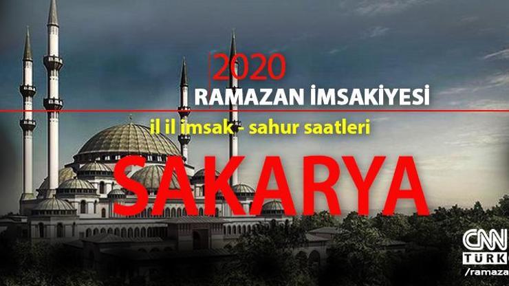 Sakarya imsakiye: 2020 Ramazan - 24 Nisan Sakarya imsak saati