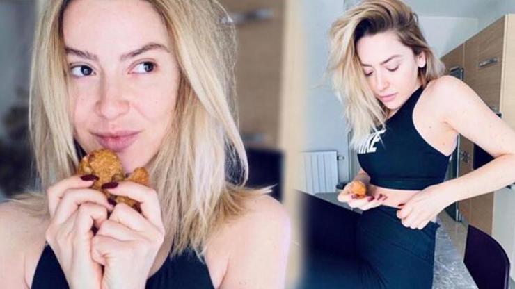 Hadise makyajsız paylaşım yaptı