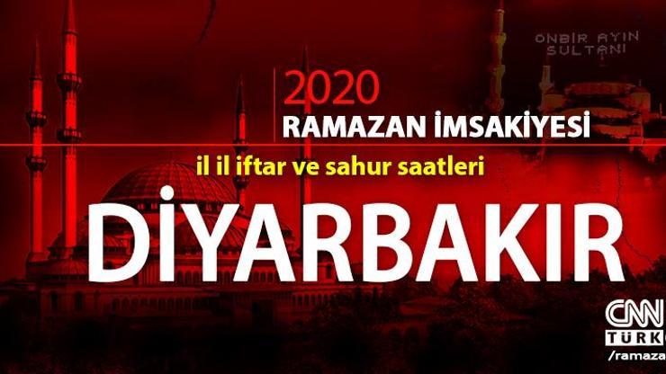 Diyarbakır imsakiyesi 2020… 25 Nisan Diyarbakır iftar vakti ne zaman, akşam ezanı saat kaçta