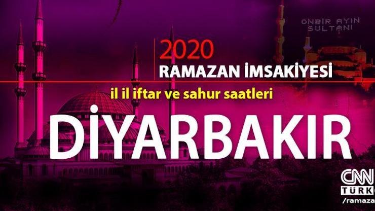 Diyarbakır imsakiyesi 2020: Diyarbakır iftar saati… 27 Nisan iftar vakti saat kaçta