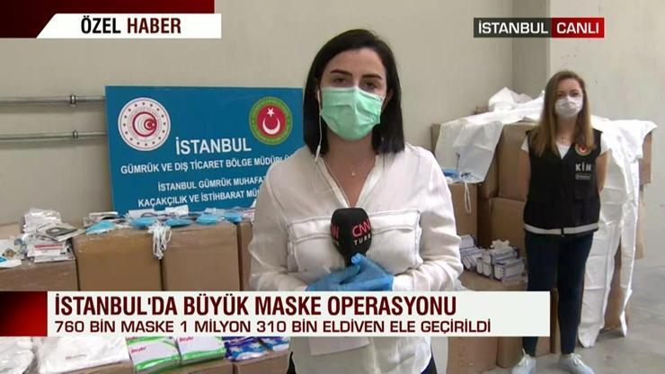 İstanbulda büyük maske operasyonu